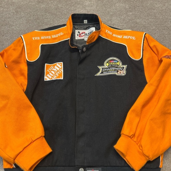 Champion Black and Orange Bomber Jacket